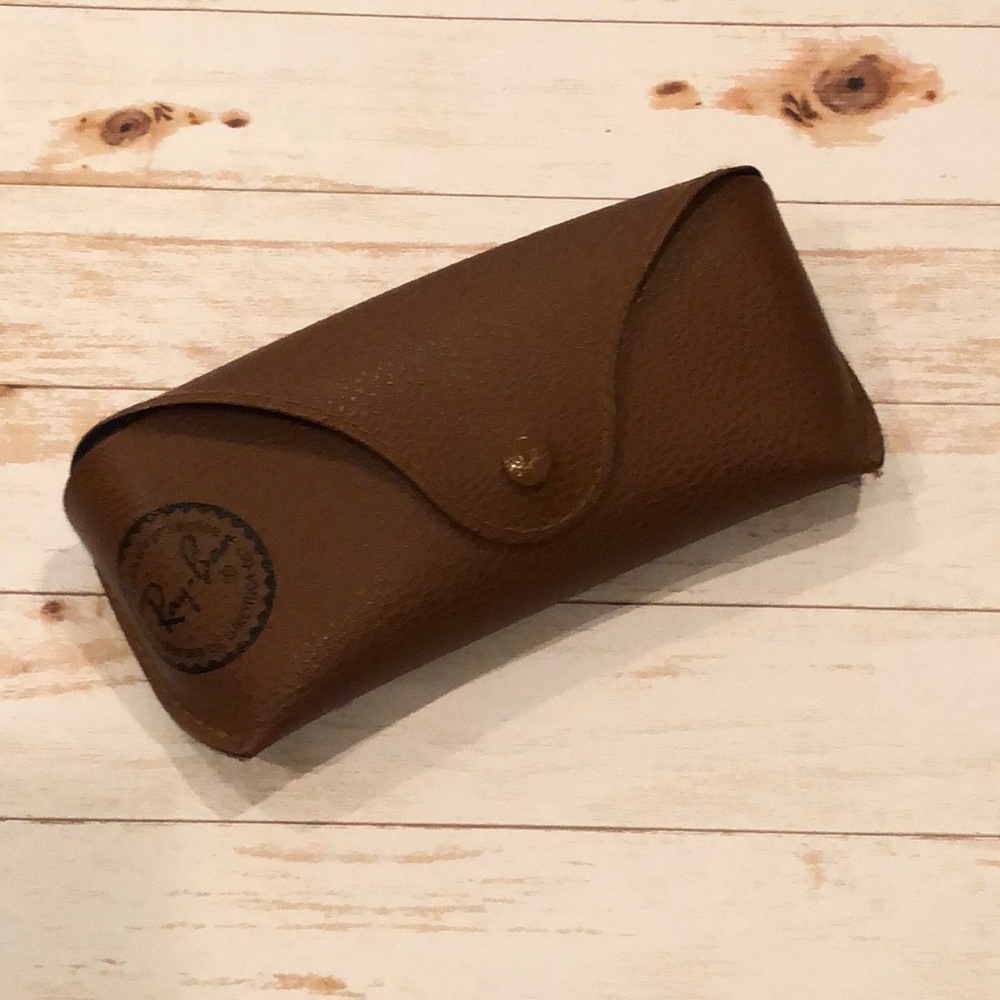 Ray Ban case- brown